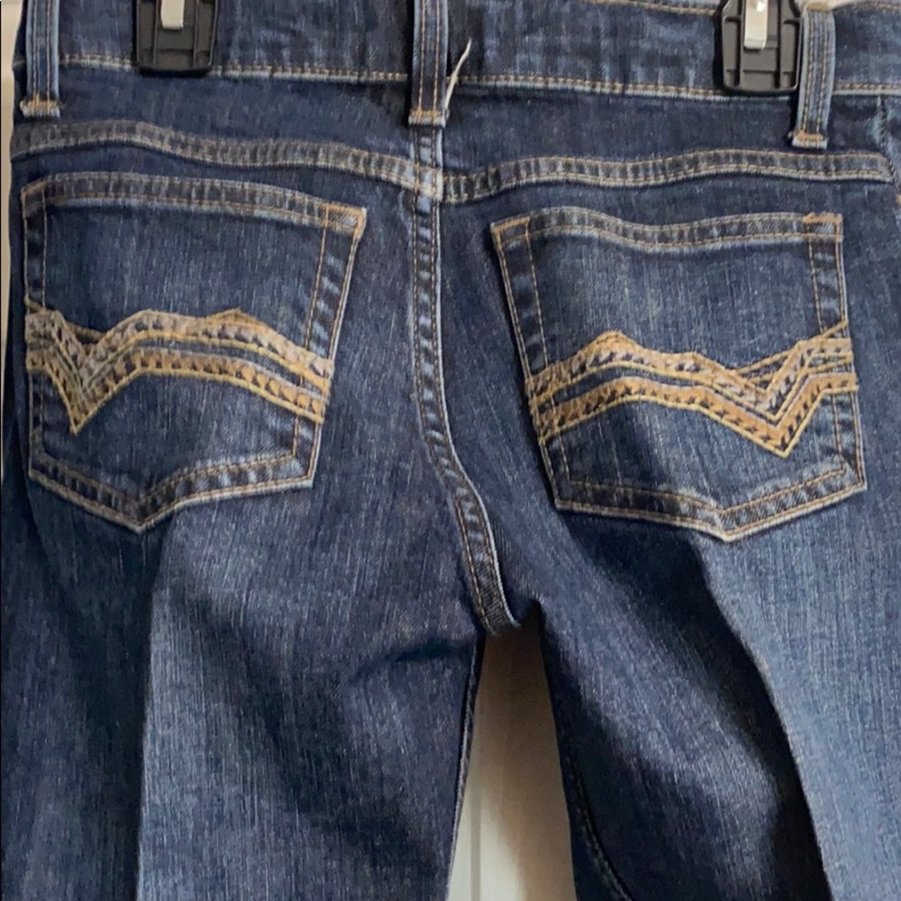 Girls Wrangler bootcut denim jeans. Size 9 girls.